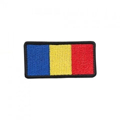 Drapel România Forțele Aeriene – 7x 3,5 cm - contur negru