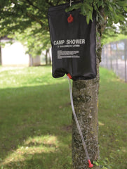 Duș Solar Portabil 20L – Rezervor din PVC cu Tub Flexibil și Cap de Duș