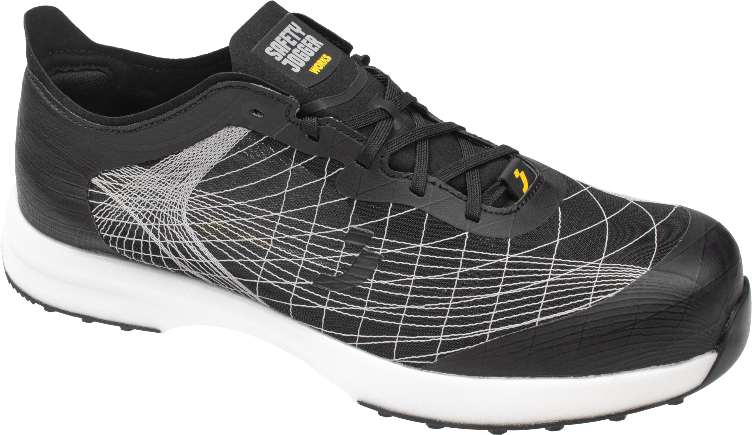 Pantofi de Protecție Feather S1PS Safety Jogger Negri – Bombeu Carbon, 275 g - poza 6