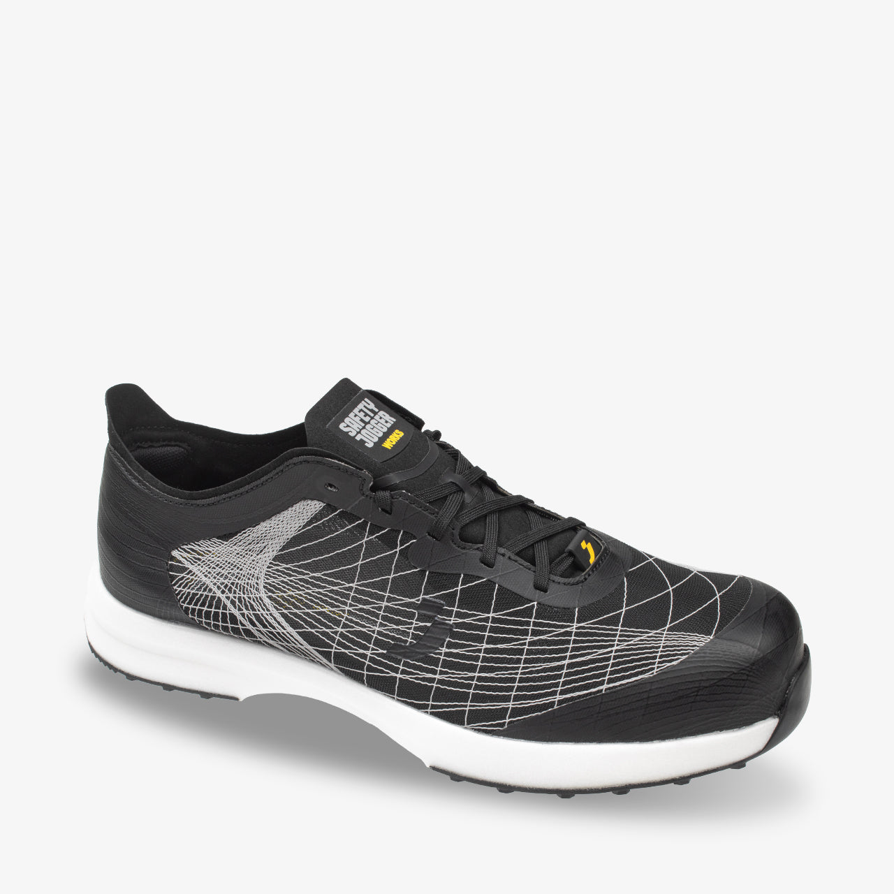 Pantofi de Protecție Feather S1PS Safety Jogger Negri – Bombeu Carbon, 275 g - poza 3