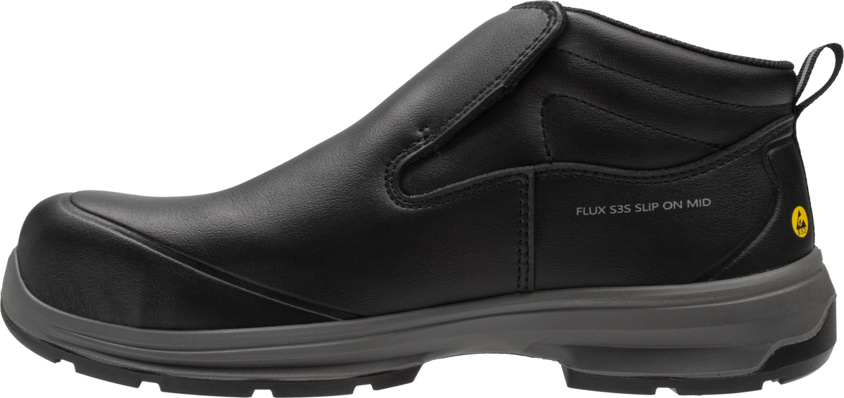 Gheată de Protecție Flux S3S Safety Jogger Negru – Fără Metal, Nano Carbon - poza 5