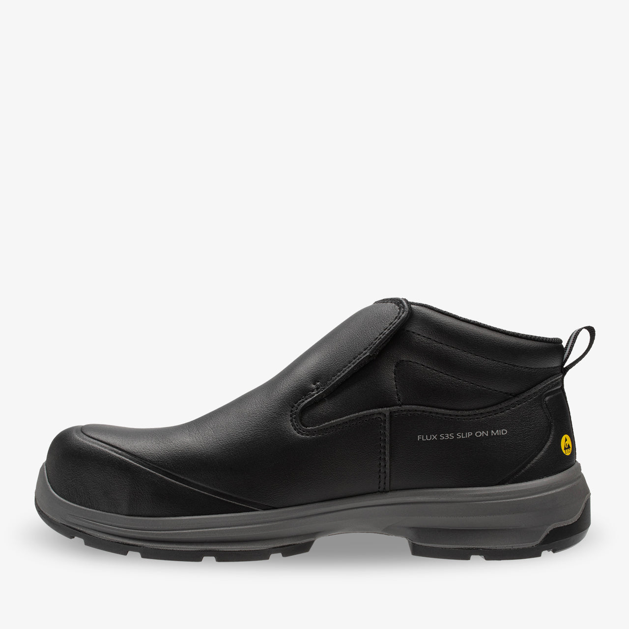 Gheată de Protecție Flux S3S Safety Jogger Negru – Fără Metal, Nano Carbon - poza 2