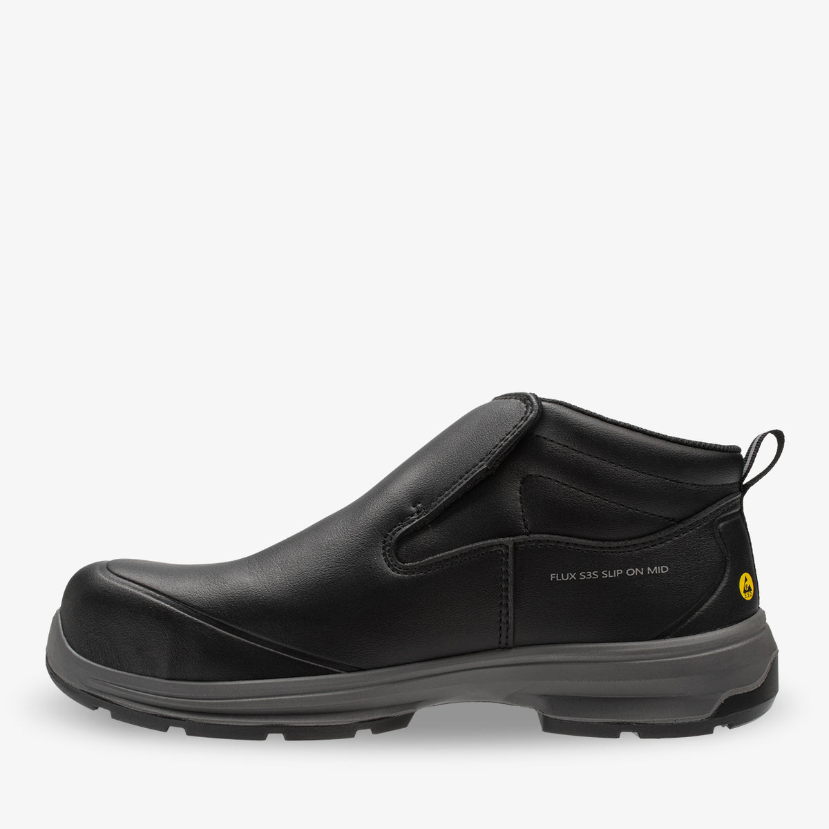 Gheată de Protecție Flux S3S Safety Jogger Negru – Fără Metal, Nano Carbon - poza 2