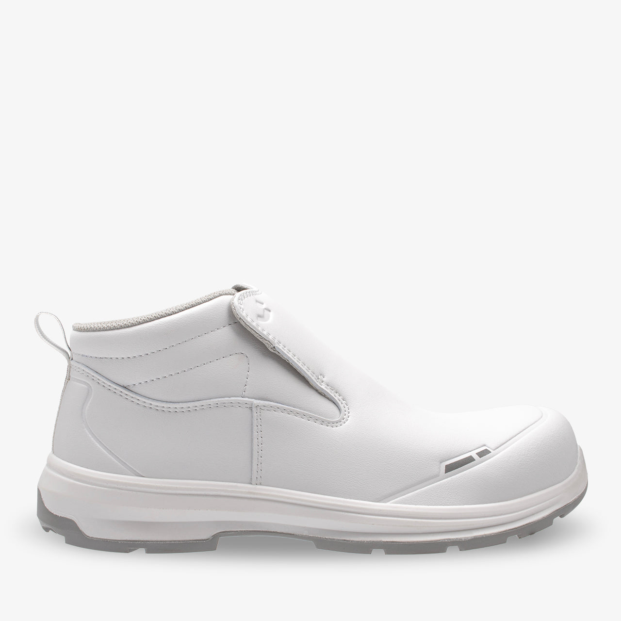 Gheată de Protecție Flux S3S Safety Jogger Albă – Lorica, Bombeu Nano Carbon - poza 1