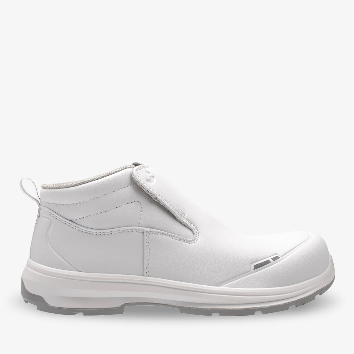 Gheată de Protecție Flux S3S Safety Jogger Albă – Lorica, Bombeu Nano Carbon - poza 1