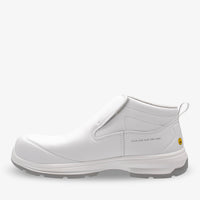 Gheată de Protecție Flux S3S Safety Jogger Albă – Lorica, Bombeu Nano Carbon - poza 2