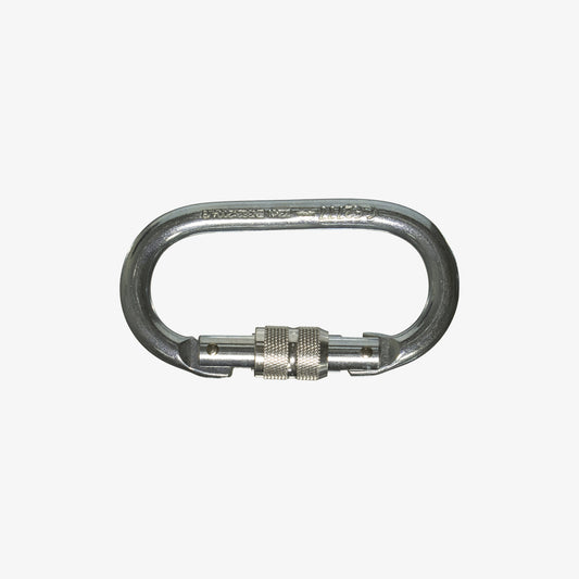 Carabină din oțel cu închidere cu șurub Condor Carabiner Safety Jogger