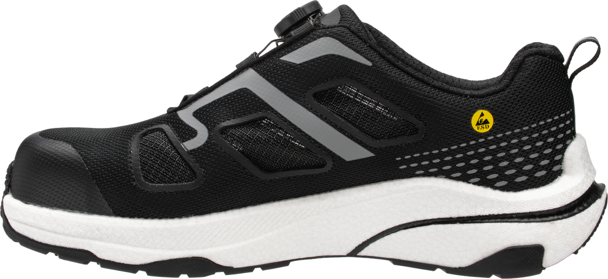 Sandale de Protecție Freedom S1PS Safety Jogger Negre – Fără Metal, Respirabile - poza 5