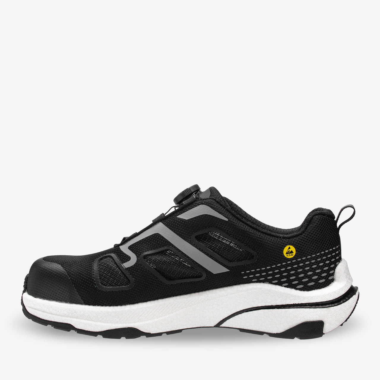 Sandale de Protecție Freedom S1PS Safety Jogger Negre – Fără Metal, Respirabile - poza 2