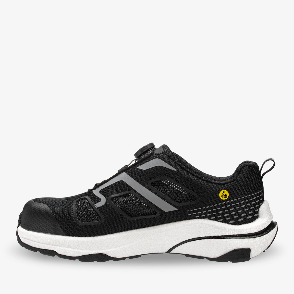 Sandale de Protecție Freedom S1PS Safety Jogger Negre – Fără Metal, Respirabile - poza 2