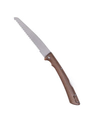 Folding Saw Wood – Fierăstrău Pliabil cu Lamă din Oțel și Mâner din Lemn de Nuc