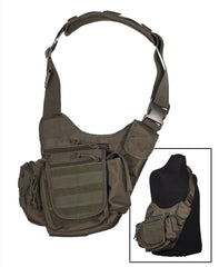 Geantă Sling Oliv Multifuncțională – Urban & EDC