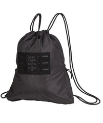 Geantă Sport Neagră HEXTAC® – 7L, Tactică, Ușoară, cu Sistem Laser-Cut și Buzunare Laterale