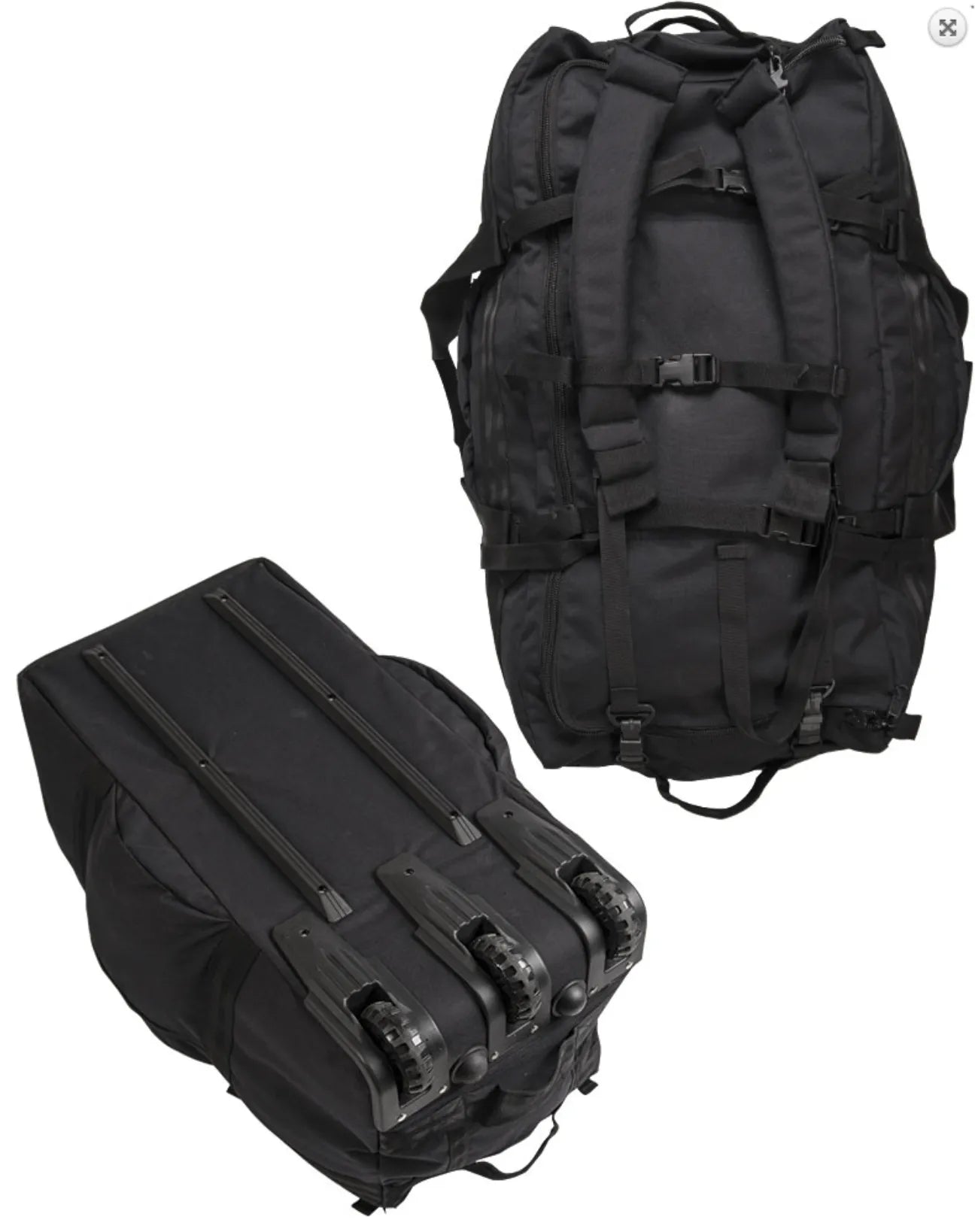 Geanta Troller KampfTrageseeSack M.Rollen 118 litri Neagra