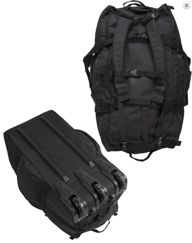 Geanta Troller KampfTrageseeSack M.Rollen 118 litri Neagra