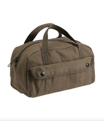 Geantă pentru scule mecanic – oliv, compactă și rezistentă