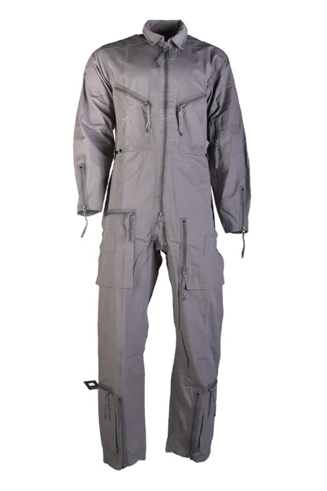 German Grey Flight Coverall – Salopetă de Zbor Gri Tactică