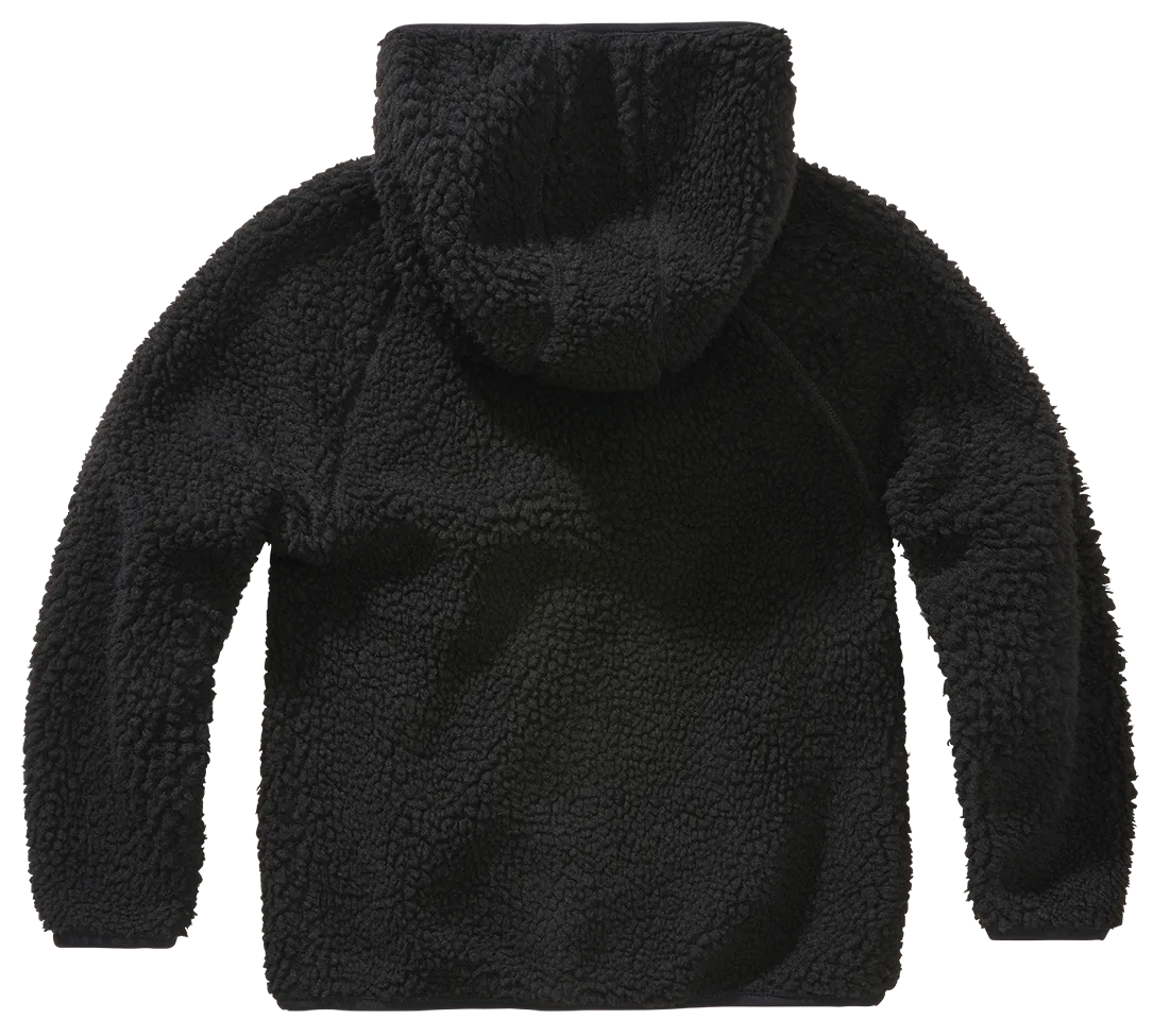 HANORAC COPII TEDDYFLEECE BLACK