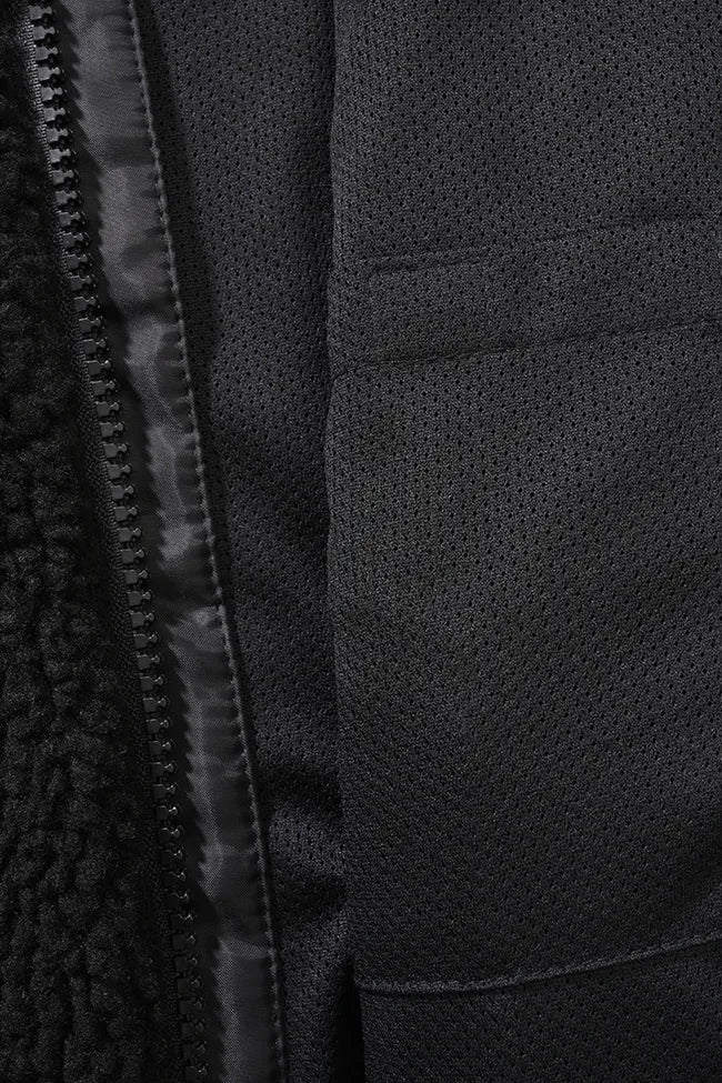 HANORAC COPII TEDDYFLEECE BLACK