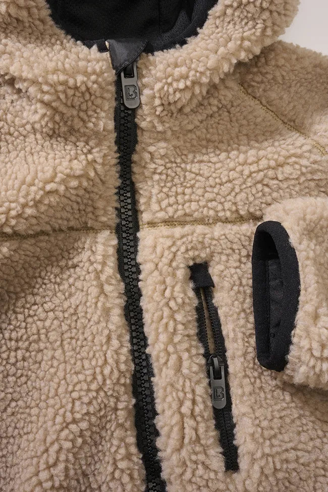 HANORAC COPII TEDDYFLEECE CAMEL