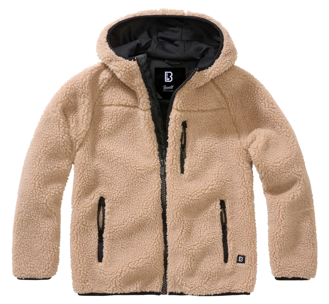 HANORAC COPII TEDDYFLEECE CAMEL