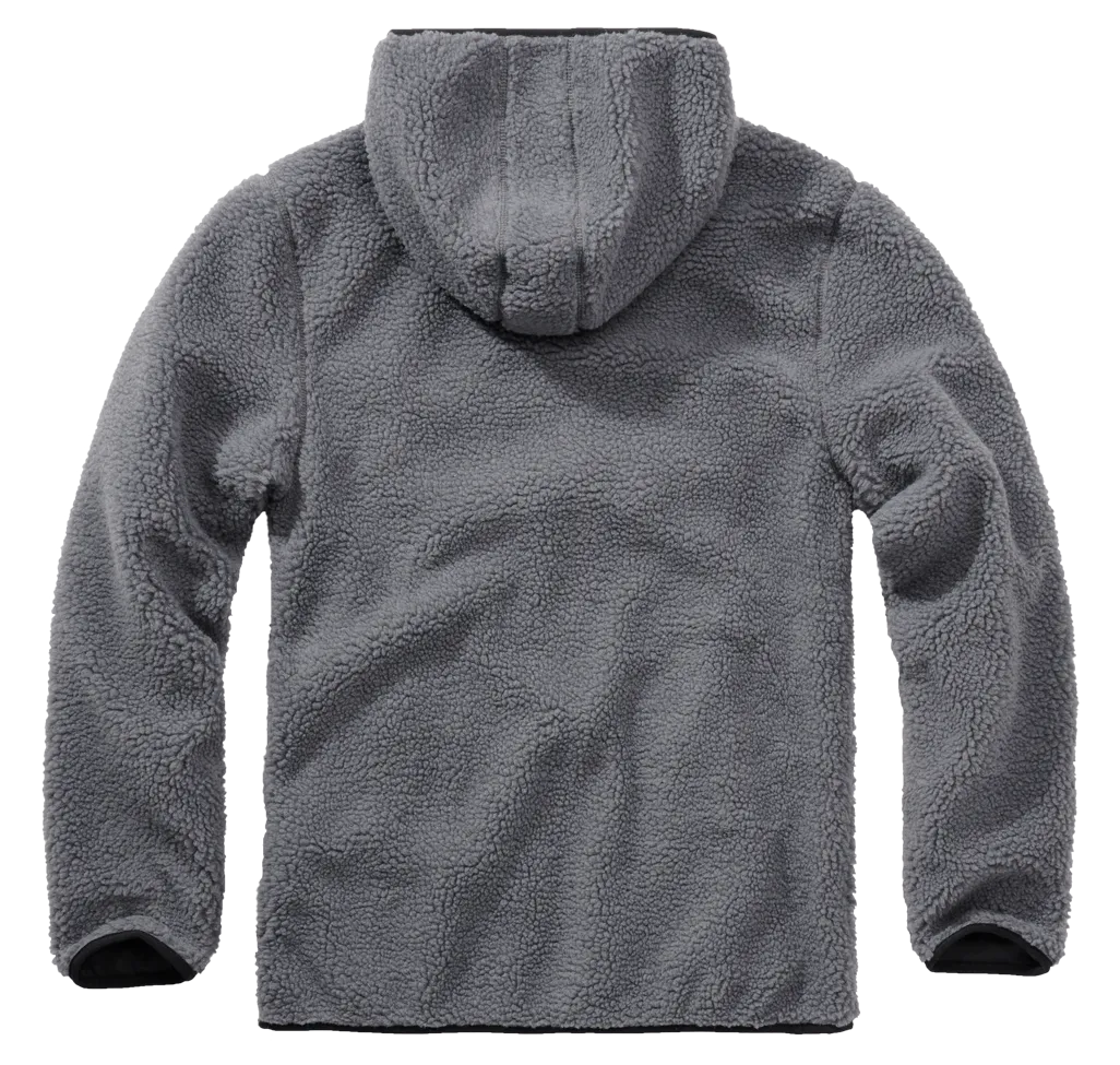 Hanorac Teddyfleece Worker Pullover Anthracite