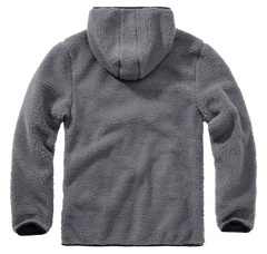 Hanorac Teddyfleece Worker Pullover Anthracite
