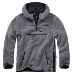 Hanorac Teddyfleece Worker Pullover Anthracite