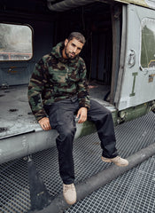Hanorac Teddyfleece Worker Pullover Woodland