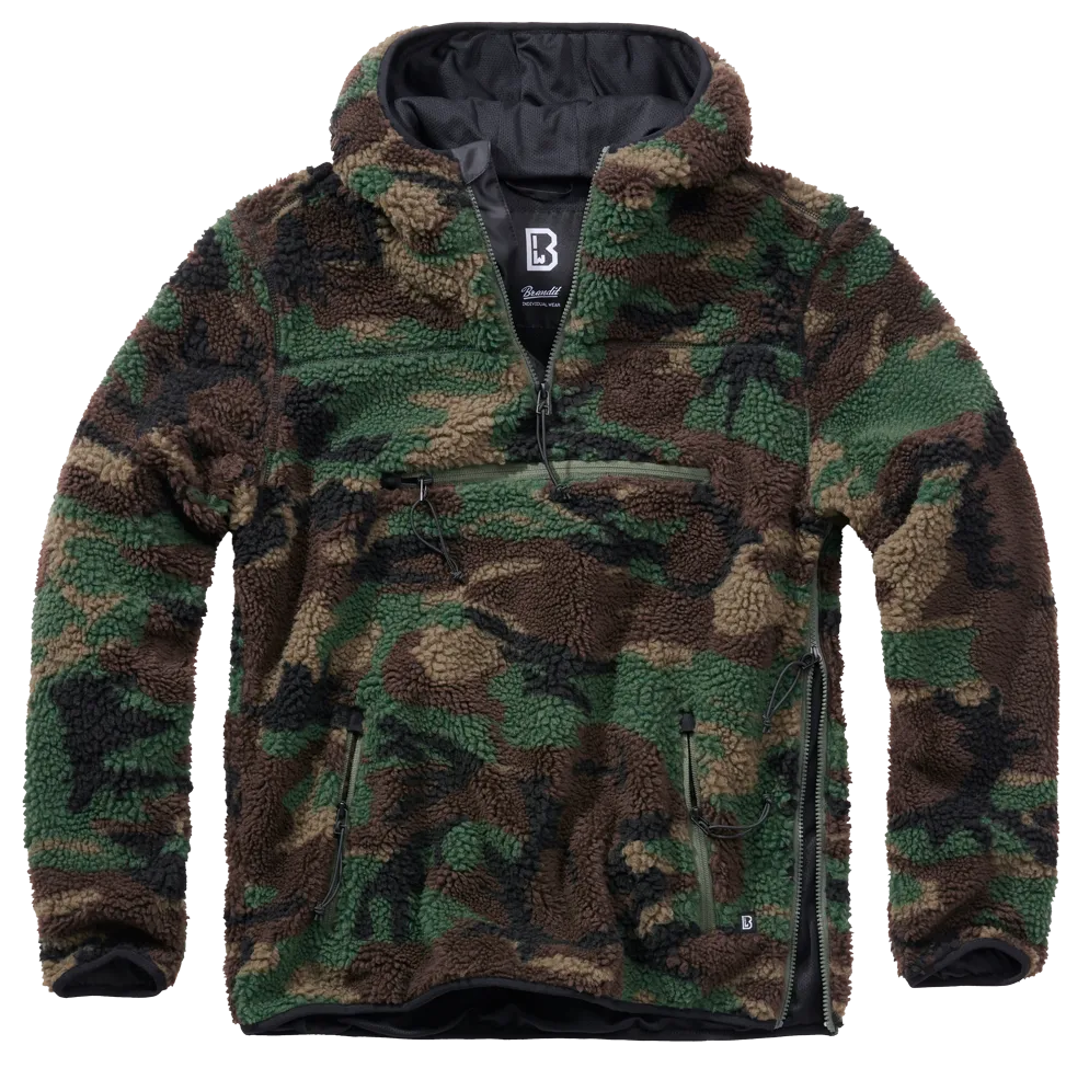 Hanorac Teddyfleece Worker Pullover Woodland