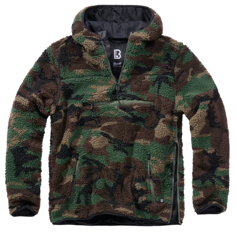 Hanorac Teddyfleece Worker Pullover Woodland