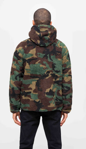 Hanorac Teddyfleece Worker Woodland