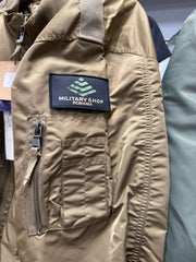 Patch Military Shop Romania Black 8 x 5 cm