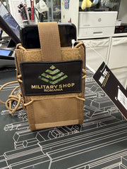 Patch Military Shop Romania Black 8 x 5 cm