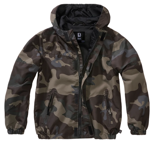 JACHETA COPII SUMMER WINDBREAKER DARK CAMO
