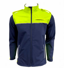 Jacheta Softshell Combat Navy/Verde