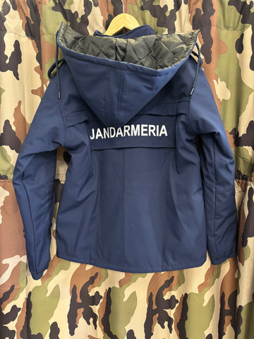 Jacheta Softshell Unisex PRO Cu Gluga Si Mesada Jandarmeria Romana