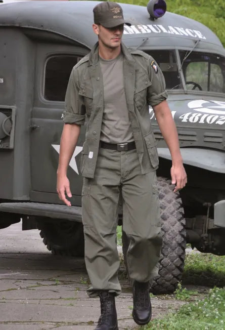 Jachetă US M64 Vietnam Jungle – Stil Militar Clasic, Funcționalitate Modernă
