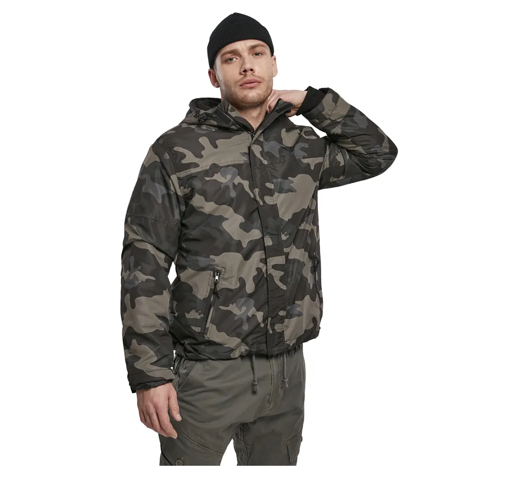 Jacheta Windbreaker Cu Fermoar Darkcamo