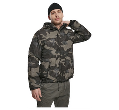 Jacheta Windbreaker Cu Fermoar Darkcamo