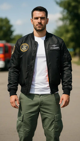 Jacheta Us Ma1 Style Black