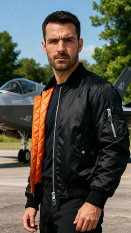 Jacheta Us Ma1 Style Black