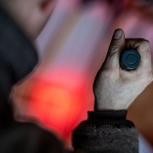 Lanterna Night Guard Dual Beam Flashlight