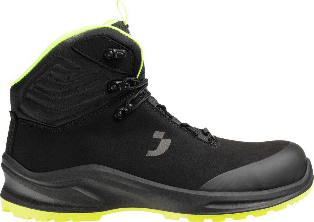 Gheată de Protecție Modulo S3S Safety Jogger Neagră – Bombeu Nano Carbon, Vegană - poza 4