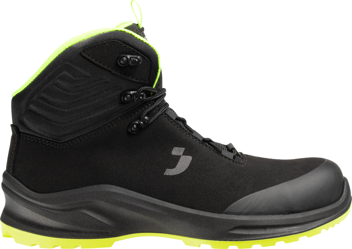 Gheată de Protecție Modulo S3S Safety Jogger Neagră – Bombeu Nano Carbon, Vegană - poza 5