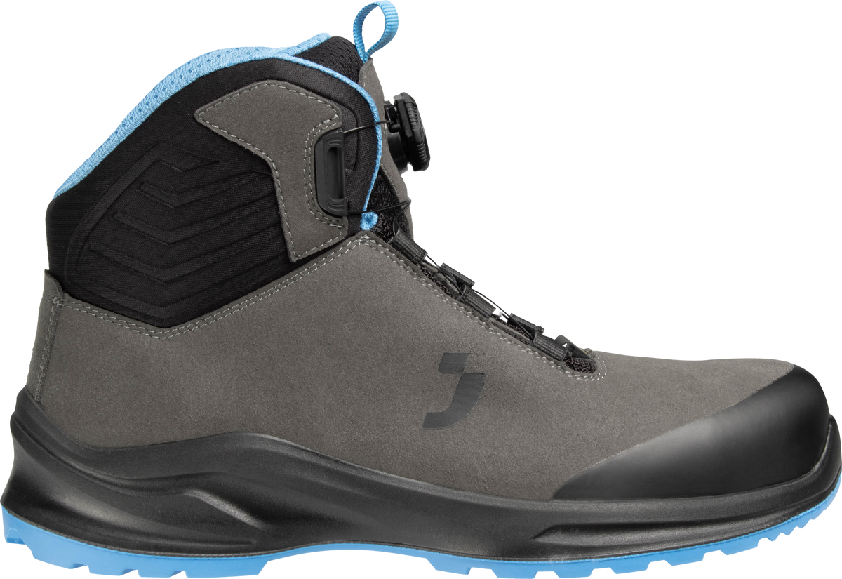 Gheată Modulo S3S Mid TLS Safety Jogger Gri – Bombeu Nano Carbon, Fără Metal - poza 4