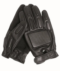 Mănuși de Luptă din Piele Neagră – SEC BLACK COMBAT GLOVES Protecție tactică, Grip superior, Stil militar