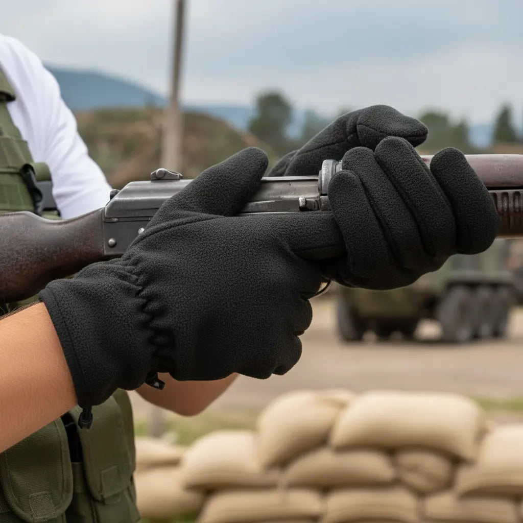 manusi negre militare calduroase