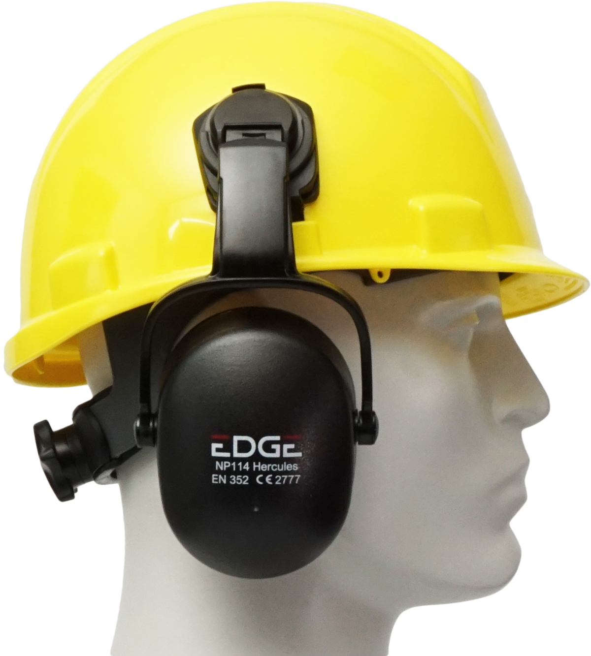Căști Antifonice Hercules Earmuff Safety Jogger Negre – 30 dB, Cupe Reglabile - poza 2