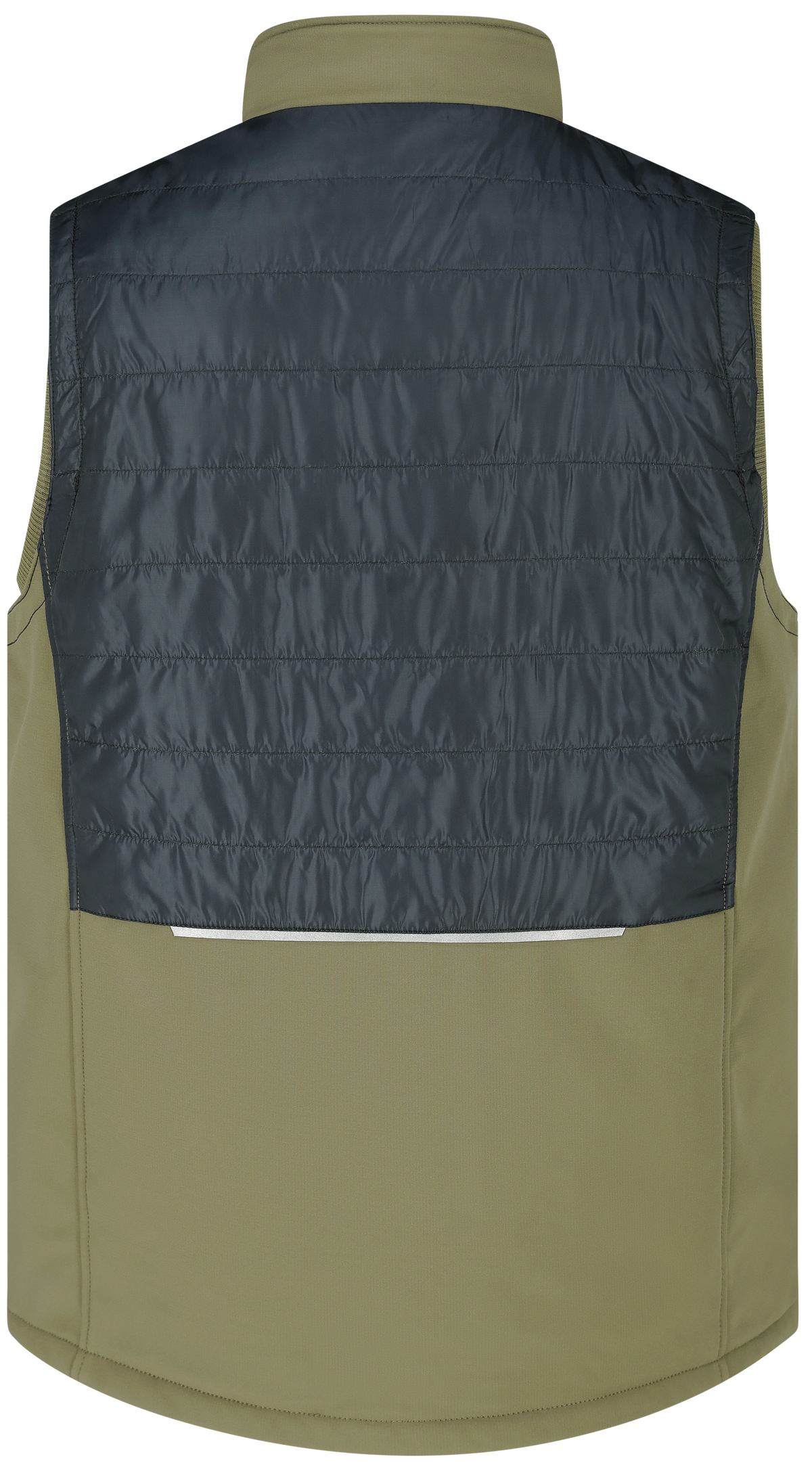 Vestă Oak Body Warmer Safety Jogger Kaki/Negru – Hibrid Softshell, 4 Buzunare - poza 8